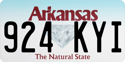 AR license plate 924KYI