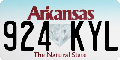 AR license plate 924KYL