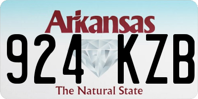 AR license plate 924KZB