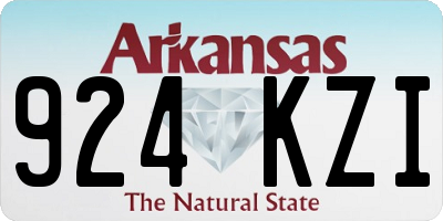 AR license plate 924KZI