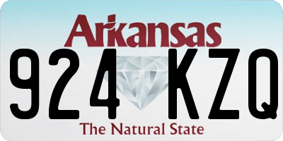 AR license plate 924KZQ