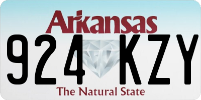 AR license plate 924KZY