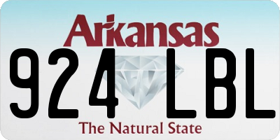 AR license plate 924LBL