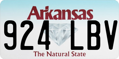 AR license plate 924LBV