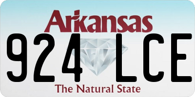 AR license plate 924LCE