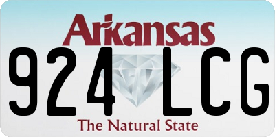 AR license plate 924LCG