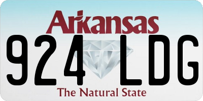 AR license plate 924LDG