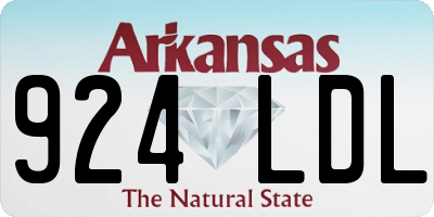 AR license plate 924LDL