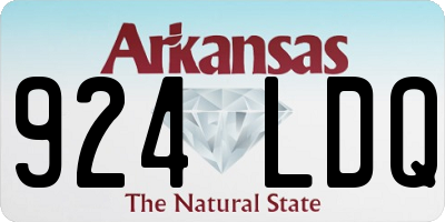 AR license plate 924LDQ