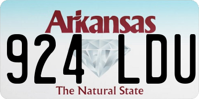 AR license plate 924LDU