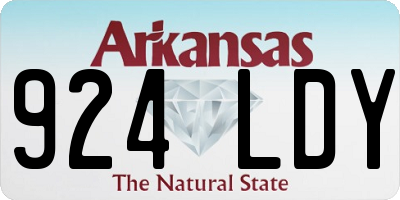 AR license plate 924LDY