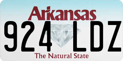 AR license plate 924LDZ