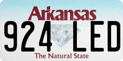 AR license plate 924LED