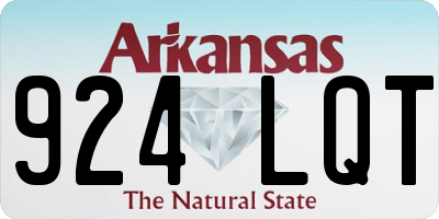 AR license plate 924LQT