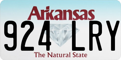AR license plate 924LRY