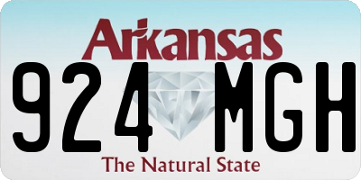 AR license plate 924MGH