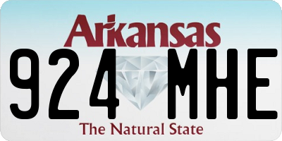AR license plate 924MHE