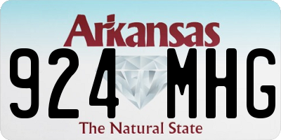 AR license plate 924MHG