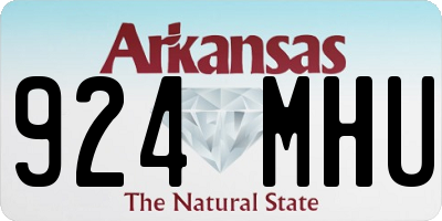 AR license plate 924MHU