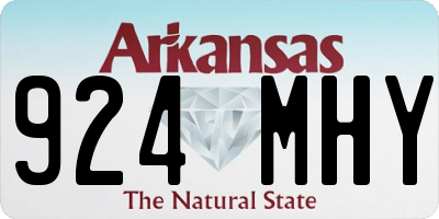 AR license plate 924MHY