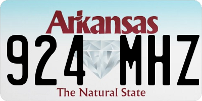 AR license plate 924MHZ