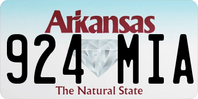 AR license plate 924MIA