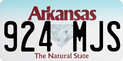 AR license plate 924MJS