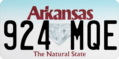 AR license plate 924MQE