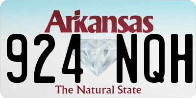 AR license plate 924NQH