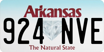 AR license plate 924NVE