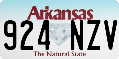 AR license plate 924NZV