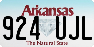 AR license plate 924UJL