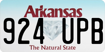 AR license plate 924UPB