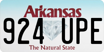 AR license plate 924UPE