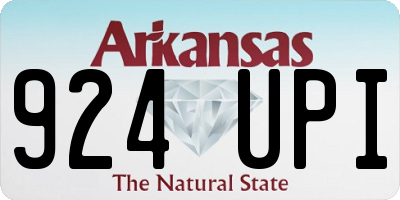 AR license plate 924UPI