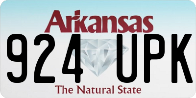 AR license plate 924UPK