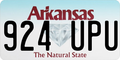 AR license plate 924UPU