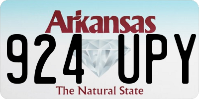 AR license plate 924UPY