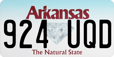 AR license plate 924UQD