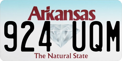 AR license plate 924UQM