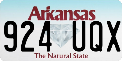 AR license plate 924UQX