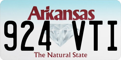 AR license plate 924VTI