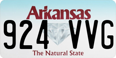 AR license plate 924VVG