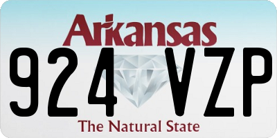 AR license plate 924VZP