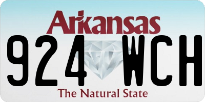 AR license plate 924WCH