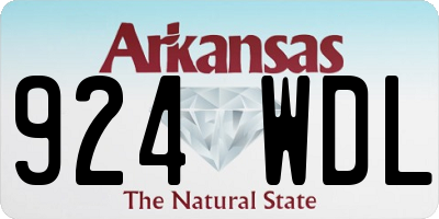 AR license plate 924WDL