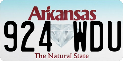 AR license plate 924WDU