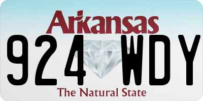 AR license plate 924WDY
