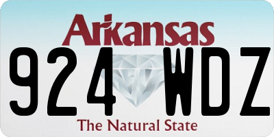 AR license plate 924WDZ