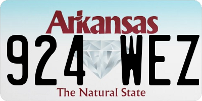 AR license plate 924WEZ